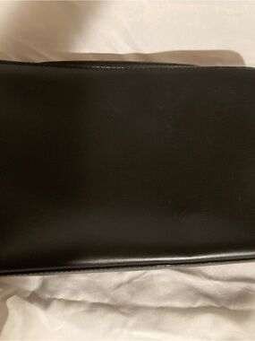 Clutch Cartier Black Leather Travel  Organizer Bag